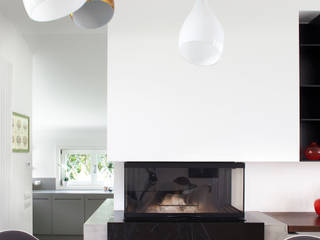 C House, EXiT architetti associati EXiT architetti associati Livings de estilo minimalista