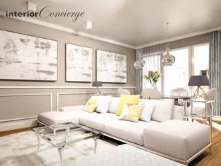 Salon Romantyczny, InteriorConcierge InteriorConcierge Living room