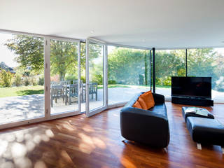 Haus F, WSM ARCHITEKTEN WSM ARCHITEKTEN Modern living room