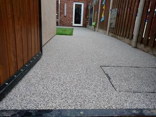 Resin Bound Path's & Patio's, Permeable Paving Solutions UK Permeable Paving Solutions UK Klassischer Fitnessraum Granit Grau