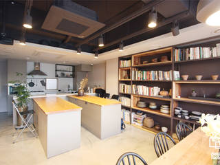 COOKING STUDIO '차롱', 디자인팩토리 디자인팩토리 Comedores de estilo escandinavo