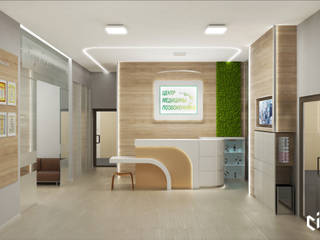 Центр медицины позвоночника, Center of interior design Center of interior design Spazi commerciali