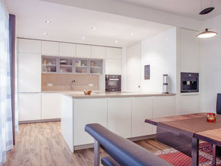 Penthouse-1, Pretzsch Küchen GmbH & Co.KG Pretzsch Küchen GmbH & Co.KG Modern style kitchen