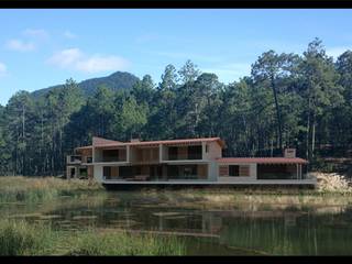 Residencia en el Lago, Arq. Rodrigo Culebro Sánchez Arq. Rodrigo Culebro Sánchez Modern Evler