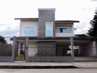 Casa RM53, Cecyn Arquitetura + Design Cecyn Arquitetura + Design Modern houses Concrete Grey