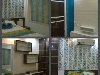 Residence project at ANDAL, WEST BENGAL, INDIA., Elegant Dwelling Elegant Dwelling Camera da letto moderna Compensato