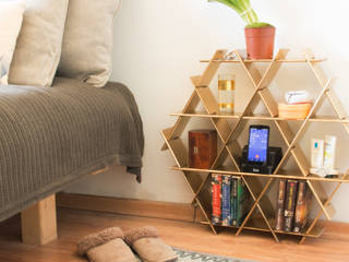 Bedroom shelving unit - Ruche , Ruche shelving unit Ruche shelving unit Modern style bedroom Paper