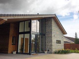 New Eco homes, Somerset, O2i Design Consultants O2i Design Consultants 모던스타일 주택
