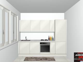 Un open space molto elegante!, Arredamenti Grossi Arredamenti Grossi Modern kitchen