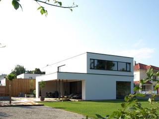 Einfamilienhaus mit Einliegerwohnung, Viktor Filimonow Architekt in München Viktor Filimonow Architekt in München Case moderne