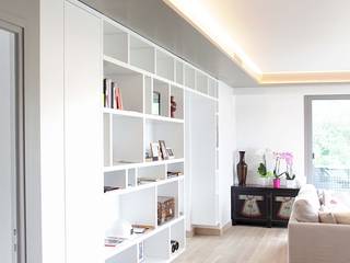 Appartement Neuilly, Olivier Stadler Architecte Olivier Stadler Architecte Modern Living Room