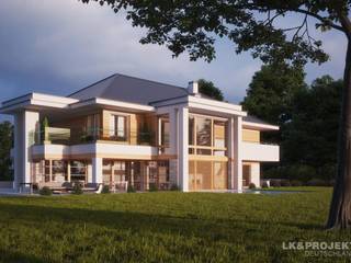 Dieses Haus ist einfach mal anders.. Unser Entwurf LK&1295, LK&Projekt GmbH LK&Projekt GmbH Modern houses