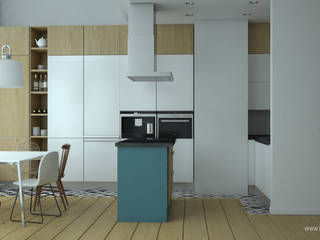 WA_16, MArker MArker Modern style kitchen