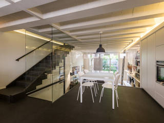 Reforma de un duplex loft en Gràcia, Barcelona, Standal Standal Modern Dining Room