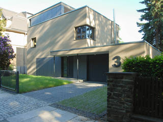 Haus TL - Neues Wohnen im historischen Umfeld, fried.A - Büro für Architektur fried.A - Büro für Architektur Casas modernas