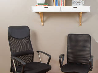 Estudio/repisas, Idea Interior Idea Interior Eclectic style study/office