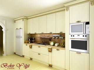 Göktürk Mutfak, Bekir Yigit Innenarchitektur Bekir Yigit Innenarchitektur Kitchen