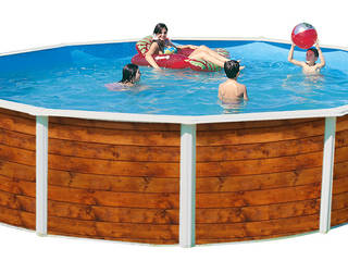 Piscinas decoradas, Top-Piscinas .com Top-Piscinas .com Hồ bơi phong cách mộc mạc