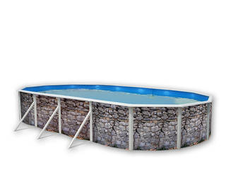 Piscinas decoradas, Top-Piscinas .com Top-Piscinas .com Hồ bơi phong cách mộc mạc