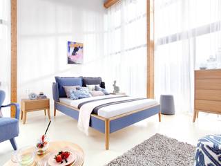 Skey - filc w nowej odsłonie, Swarzędz Home Swarzędz Home Scandinavian style bedroom
