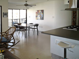 Remodelación integral apartamento 1, Remodelar Proyectos Integrales Remodelar Proyectos Integrales Dining room سرامک Beige