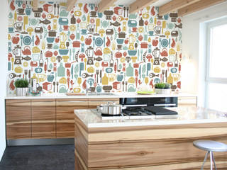 Treats Pixers Cocinas de estilo moderno wall mural,wallpaper,vegetables