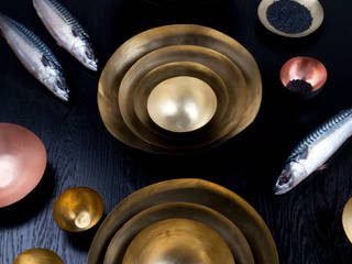 Wohntrend Ethno – Natur-Idylle in den eigenen vier Wänden, Connox Connox Asian style dining room Copper/Bronze/Brass Black
