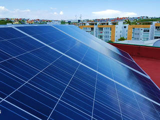 Sistema solar residencial de interconexión a CFE, Vumen Vumen Industriële huizen