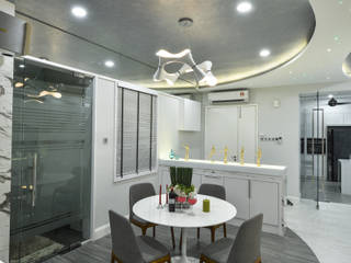 Ultramodern Loft | CONDOMINIUM, Design Spirits Design Spirits Salas de jantar modernas