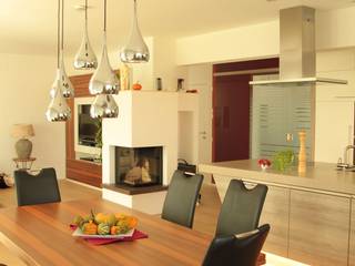 Moderne Küche, Tischlerei Krumboeck Tischlerei Krumboeck Modern dining room Wood Wood effect