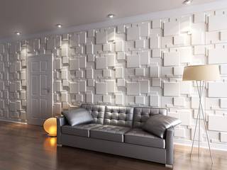 3D Wall Panels, Twinx Interiors Twinx Interiors 商业空间