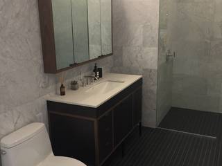 New York residential, 2P Trading srl 2P Trading srl Minimalist Banyo Mermer