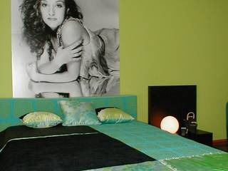 CASA DECOR 2004 -Estoril Sol, Atelier Ana Leonor Rocha Atelier Ana Leonor Rocha Eclectic style bedroom