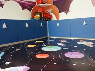 Cuarto espacial, Caio Espacios Infantiles Caio Espacios Infantiles غرفة الاطفال