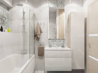 Заречная, MAGENTLE MAGENTLE Minimalist style bathroom Tiles