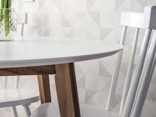 Geometric Fusion, Zolnik Pracownia Zolnik Pracownia Eclectic style dining room