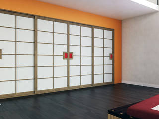 Cabine armadio su misura in stile giapponese, Arpel Arpel Asian style bedroom