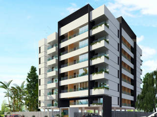 Apartment at Indore, agnihotri associates agnihotri associates Modern houses