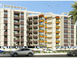 Apartment at MHOW (Proposed), agnihotri associates agnihotri associates Modern houses