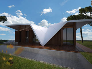 Temporary Wings, Office of Feeling Architecture, Lda Office of Feeling Architecture, Lda Modern Houses