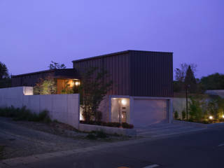 玄の家, Atelier Square Atelier Square Modern Houses Iron/Steel Black