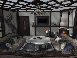 Majestic, GNAdesigngroup GNAdesigngroup Classic style living room