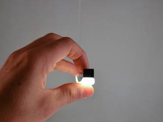 Curve / geschwungene LED-Hängeleuchte / 12 Watt, Skapetze Lichtmacher Skapetze Lichtmacher EsszimmerBeleuchtungen