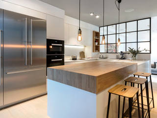 HOLLAND PARK, Landmass London Landmass London Scandinavian style kitchen