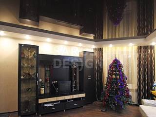 Tectos Tensos, PERFECT & AFFORDABLE LDA PERFECT & AFFORDABLE LDA Modern living room Plastic Black