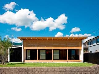 masekawa house, 髙岡建築研究室 髙岡建築研究室 Case in stile asiatico Legno Effetto legno