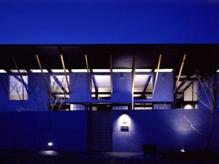 miyanoshita house, 髙岡建築研究室 髙岡建築研究室 Case in stile asiatico Legno Effetto legno