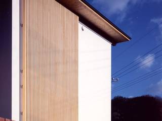 zenouji house, 髙岡建築研究室 髙岡建築研究室 บ้านและที่อยู่อาศัย ไม้ Wood effect