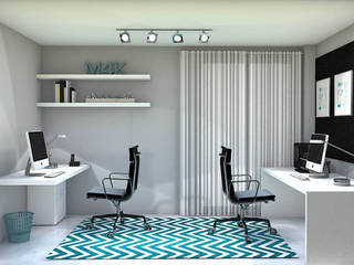 Oficina en casa, INAR studio INAR studio Modern study/office