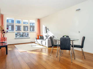 Home staging: Appartment sold in 12 days, Aileen Martinia interior design - Amsterdam Aileen Martinia interior design - Amsterdam Phòng khách